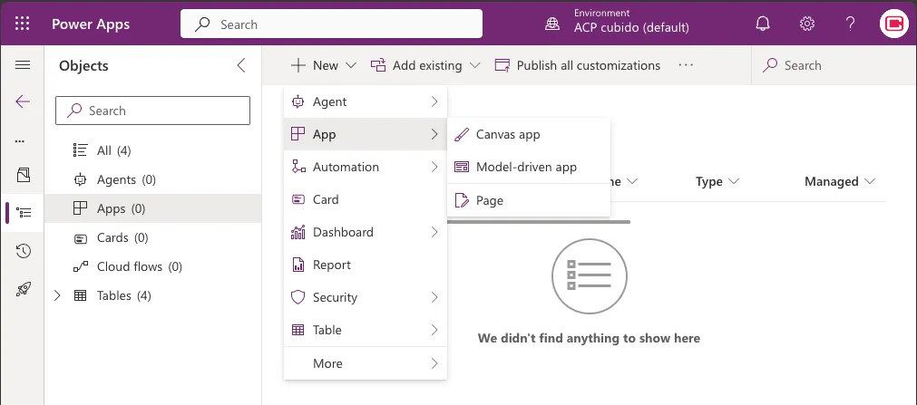 Add App to Solution