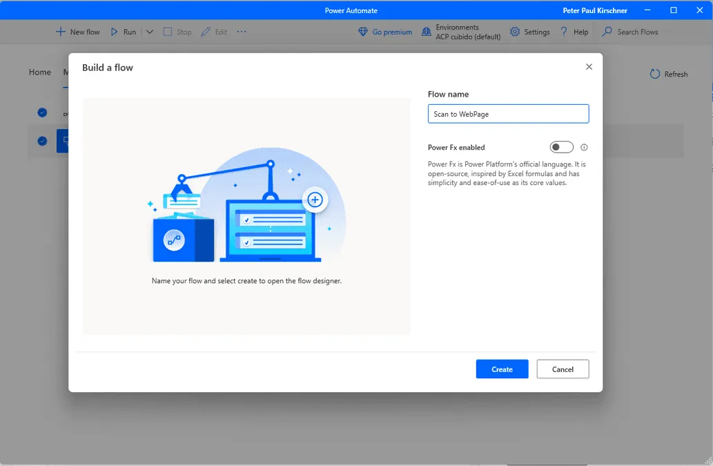 Starting Power Automate Desktop