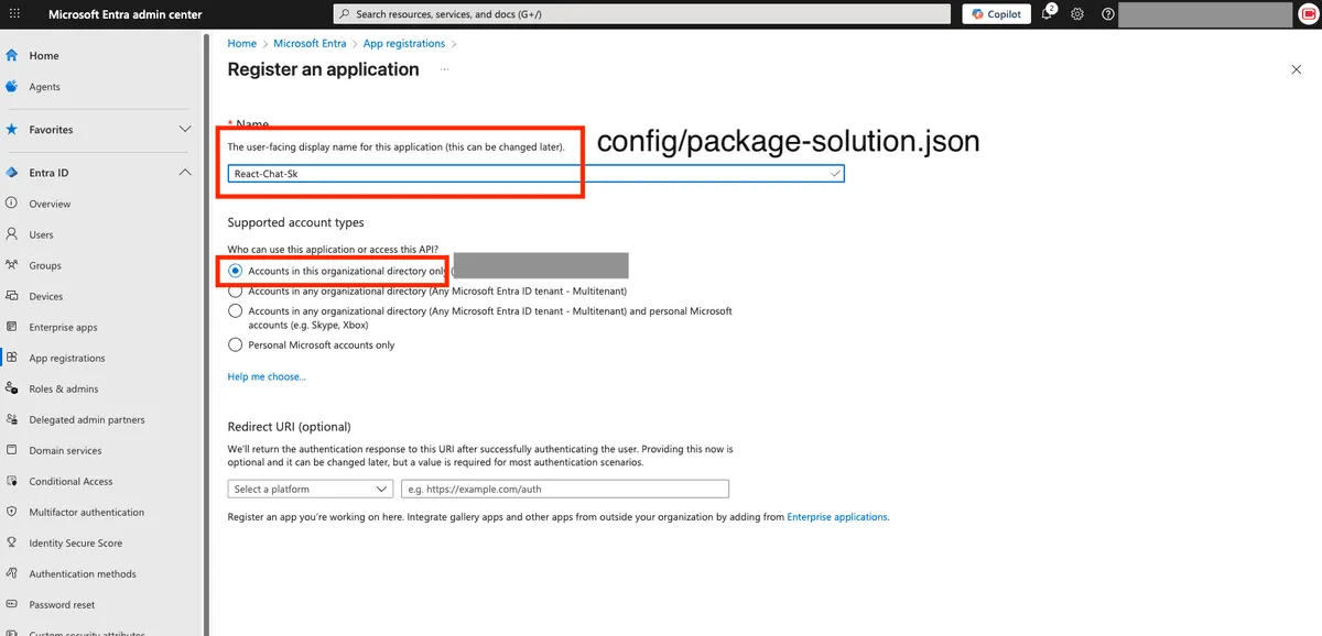 Single-tenant app