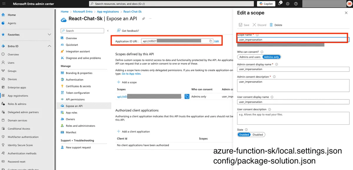 Expose API